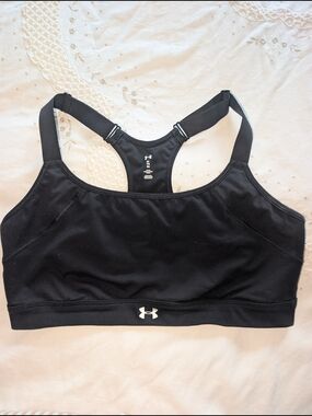 Under Armour Black Racerback Sports Bra